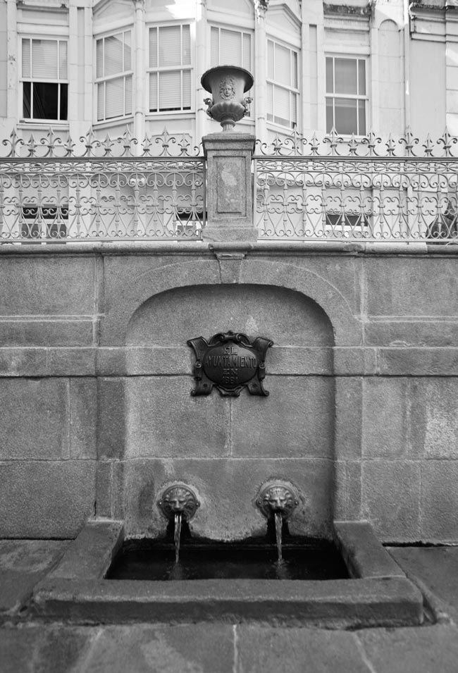 Restauración de Fonte da Burga. Caldas de Reis. Pontevedra